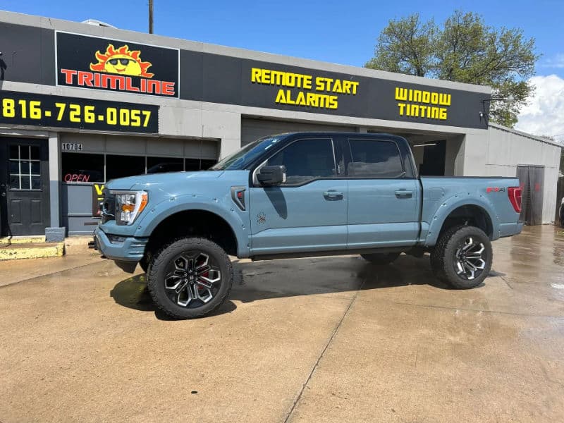 Professionally tinted vehicle by Trimline Window Tinting in Kansas City